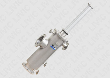 10 Bar Bernoulli Self Cleaning Filter For Liquids GRP Housing Pneumatic Butterfly Valve